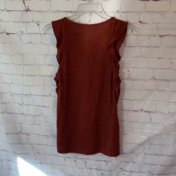 🌸Madewell Ruffle Sleeve Tank Size S - Picture 3 of 3